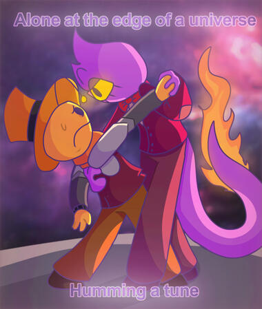 Dodge and angler at the edge of a universe