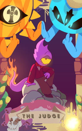 Dodge, the god of judgment, love/lust and music